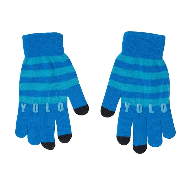 iTouch Handschuhe YOLO blau/aqua – Trend:Style